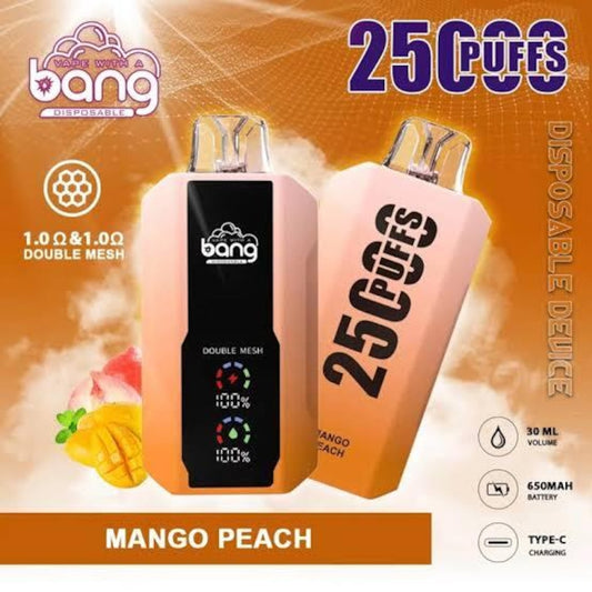 Bang Vape 25000 Puffs – (マンゴーピーチ)
