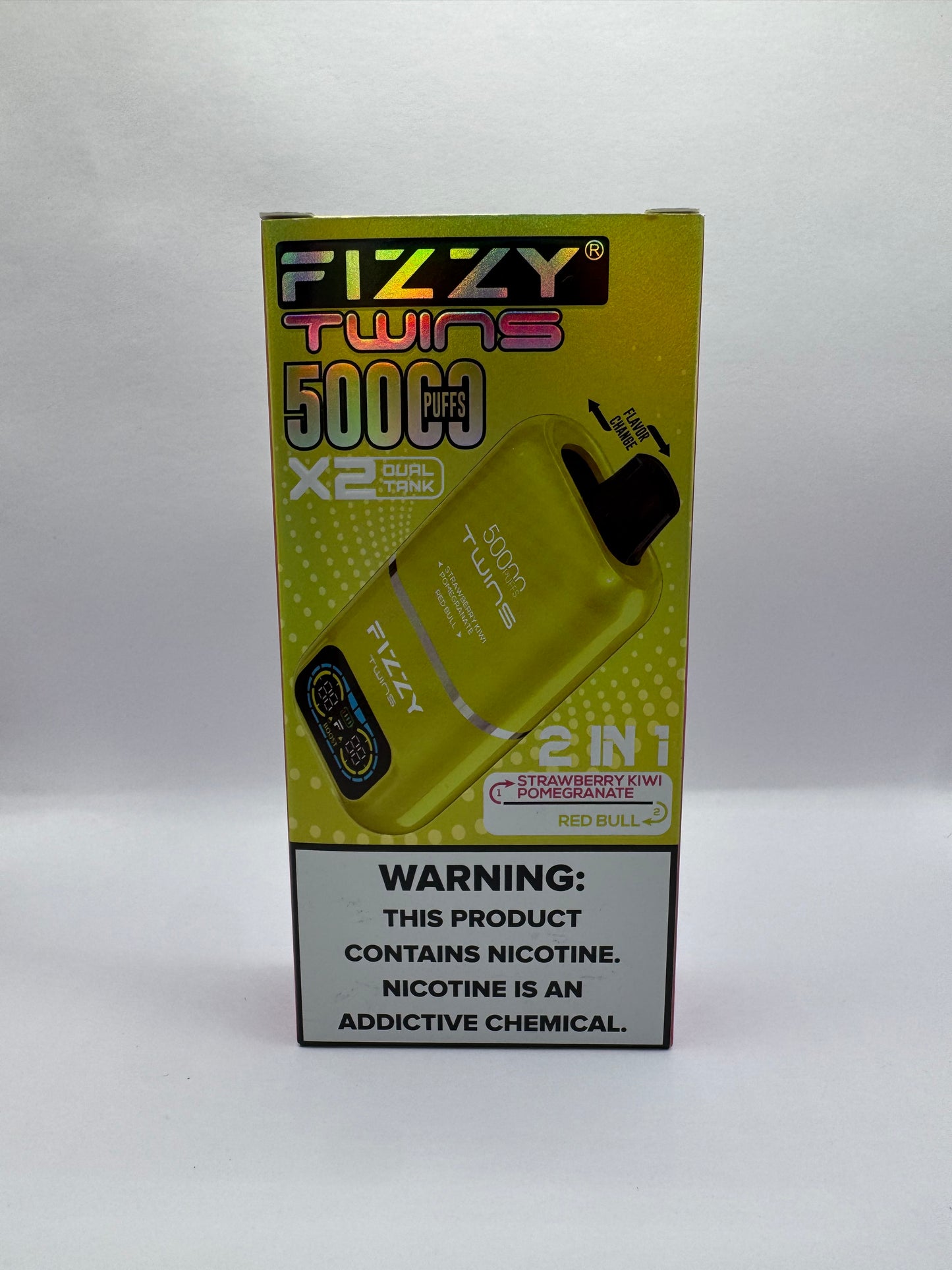 Fizzy Twins 2 Flavors – (ストロベリーキウイザクロ × レッドブル)
