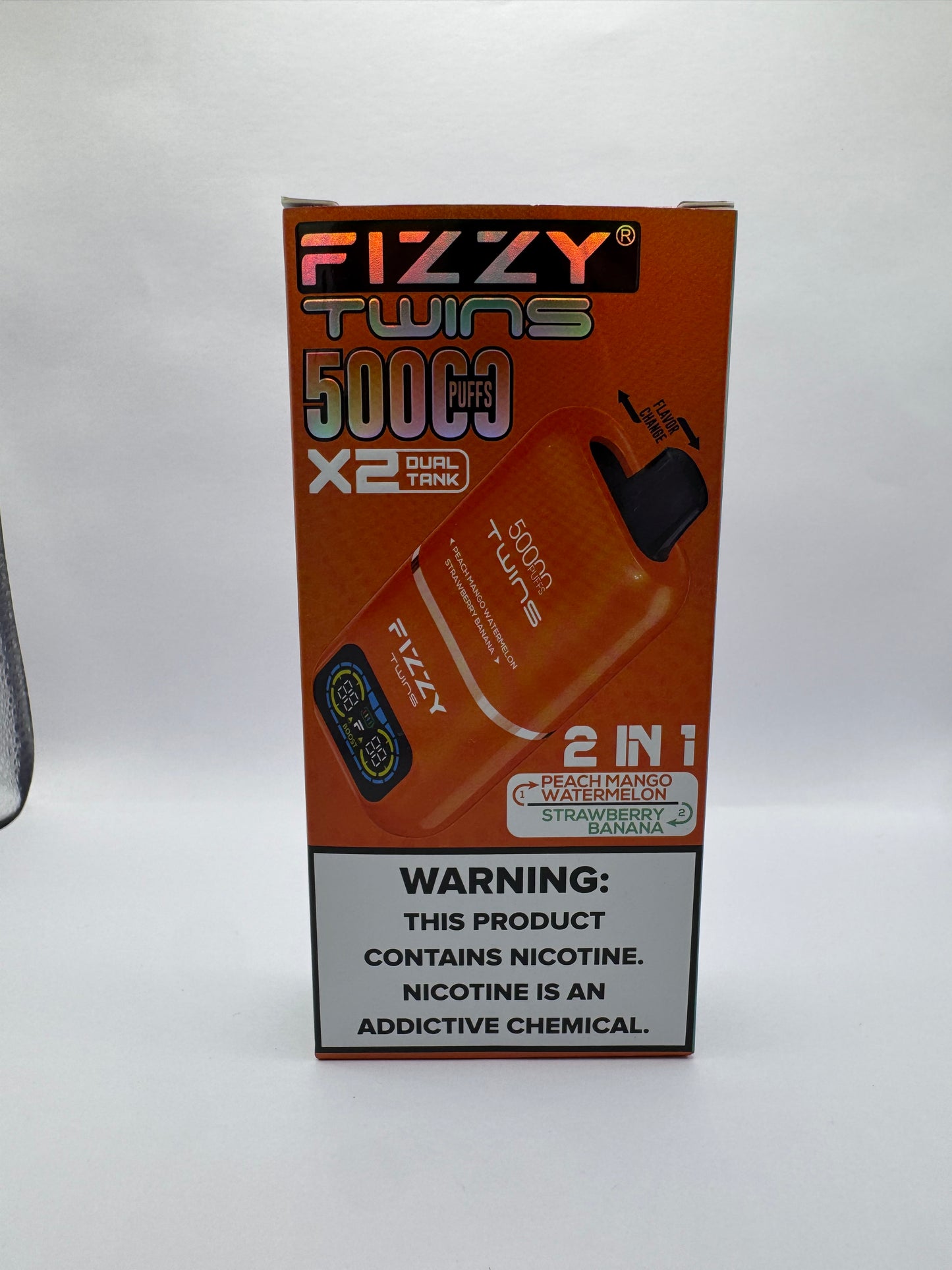 Fizzy Twins 2 Flavors – (ピーチマンゴースイカ × ストロベリーバナナ)