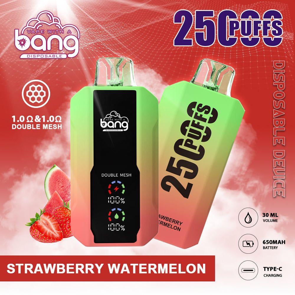Bang Vape 25000 Puffs –（ストロベリーウォーターメロン）