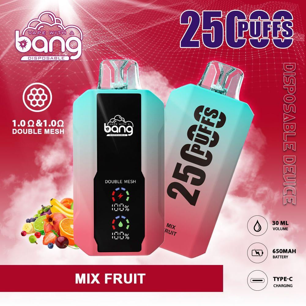 Bang Vape 25000 Puffs –（ミックスフルーツ）