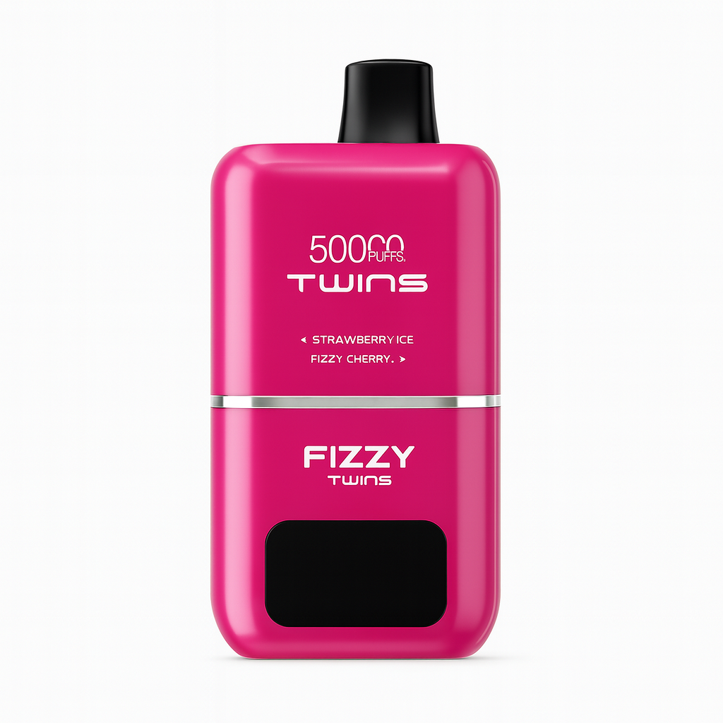 Fizzy Twins 2 Flavors – （ストロベリーアイス × フィジーチェリー）