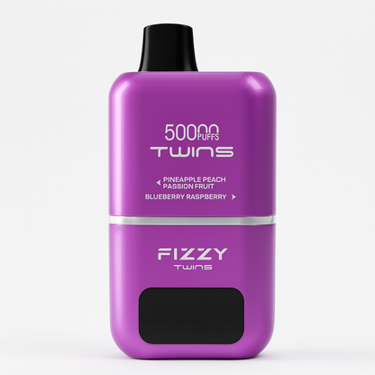 Fizzy Twins 2 Flavors – （パイナップルピーチパッションフルーツ × ブルーベリーラズベリー）