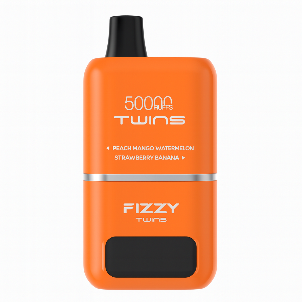 Fizzy Twins 2 Flavors – （ピーチマンゴースイカ × ストロベリーバナナ）
