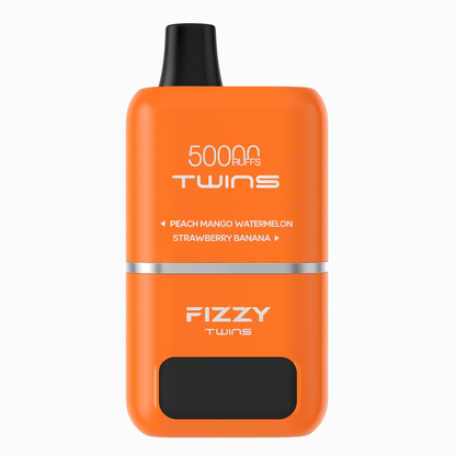 Fizzy Twins 2 Flavors – （ピーチマンゴースイカ × ストロベリーバナナ）